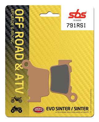 SBS Offroad Racing Brake Pads FR-RR - 791RSI-