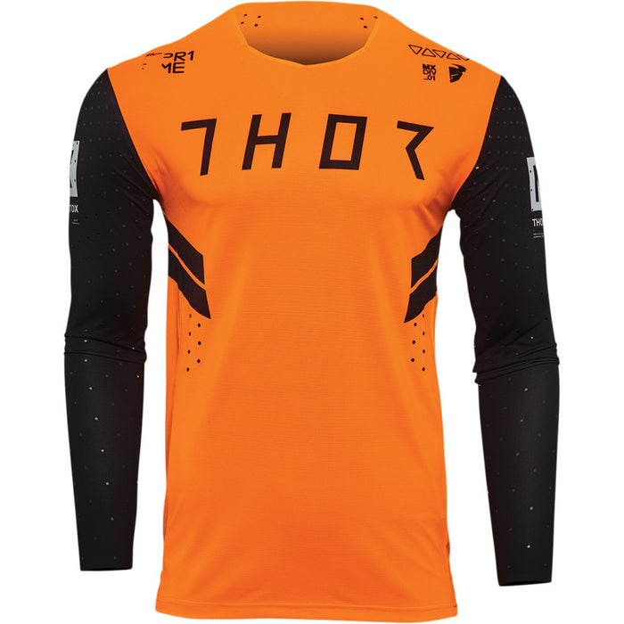 Thor Prime Hero Jersey - Black/Flo Orange