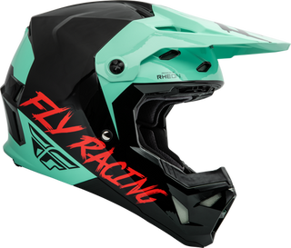 Fly Racing Youth Formula CP S.E. Rave Helmet - Black Mint/Red