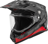 Fly Racing Trekker Pulse Helmet - Black/Red