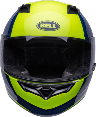 Bell Qualifier Helmet - Turnpike Matt/Gold Hi-Vis Yellow/Navy