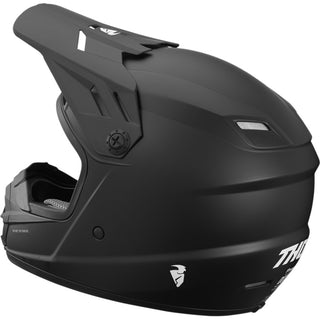 Thor Youth Sector Helmet - Black