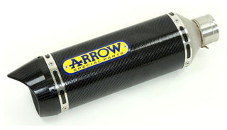 Arrow Street Thunder Carbon Slip-On Mufflers w/Carbon End Cap for Suzuki GSX-R 1000 i.e. 09-11