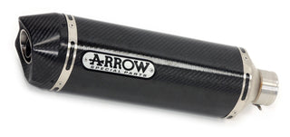 Arrow Race-Tech Dark Aluminium Slip-On Muffler w/Carbon End Cap for Honda VFR 800 14-16