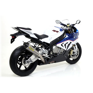 Arrow X-Kone Nichrom Slip-On Muffler w/Carbon End Cap for BMW S 1000 R 14-16/S 1000 RR 15-16