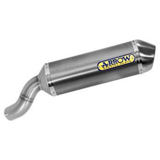 Arrow Race-Tech Aluminium Slip-On Muffler w/Steel End Cap for Kawasaki Z 900 17-19/Z 900 E 17-18/Z 900 A2 19-20