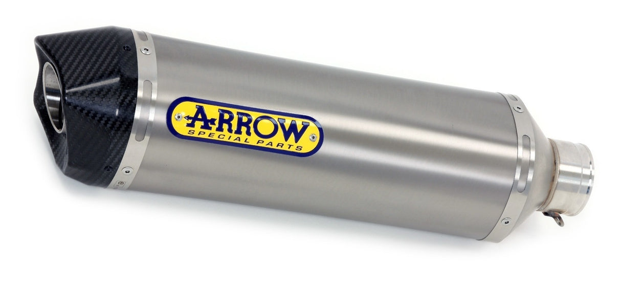 Arrow Race-Tech Titanium Slip-On Muffler w/Carbon End Cap for KTM 790 Adventure/790 Adventure R 19-20