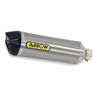 Arrow Race-Tech Titanium Slip-On Muffler w/Carbon End Cap for Husqvarna 701 Enduro/Supermoto 17-19