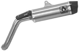 Arrow Indy-Race Aluminium Slip-On Muffler w/Carbon End Cap for Moto Guzzi V85 TT 19-20