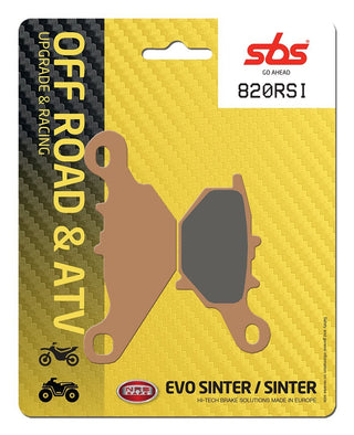 SBS Offroad Racing Brake Pads FR-RR - 820RSI-