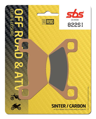 SBS Sintered Brake Pads Off Road FR-RR - 822SI-