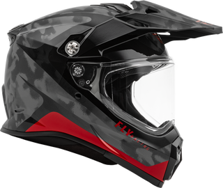 Fly Racing Trekker Pulse Helmet - Black/Red