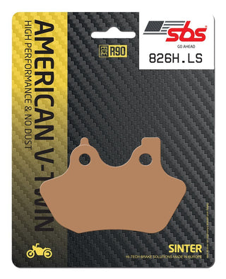 SBS Hd Sintered Brake Pads Rear - 826H.LS-