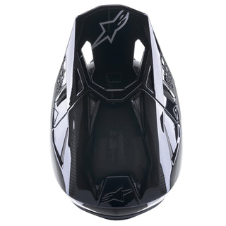 Alpinestars Supertech SM10 Solid Ece 22.06 Helmet - Gloss Black Carbon