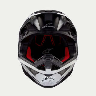 Alpinestars Supertech SM10 Ampress Ece 22.06 Helmet - Black White Matt
