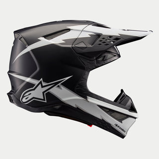 Alpinestars Supertech SM10 Ampress Ece 22.06 Helmet - Black White Matt