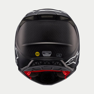 Alpinestars Supertech SM10 Flood Ece 22.06 Helmet - Black Dark Gray Matt And Gloss