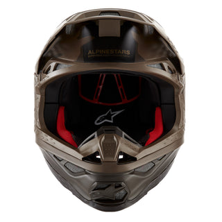 Alpinestars Supertech SM10 Le Squad 23 Helmet - Darkbrown Kangaroo Gold
