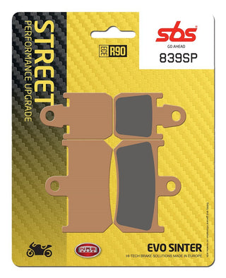 SBS Street Performance Evo SP Pads - 839SP-