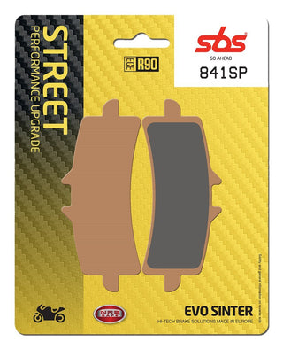 SBS Street Performance Evo SP Pads (3.5mm Backing Plate) - 841SP-