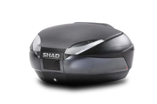 Shad SH48 Dark Grey Top Case Set + Carbon Cover + Backrest