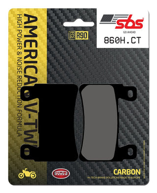 SBS Hd Sintered Brake Pads Front - 860H.CT-