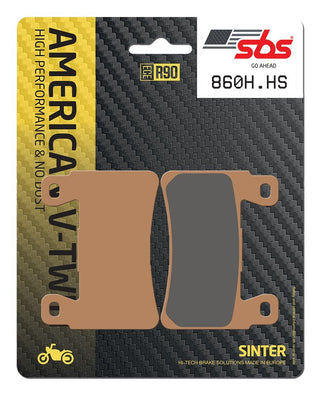 SBS Hd Sintered Brake Pads Front - 860H.HS-