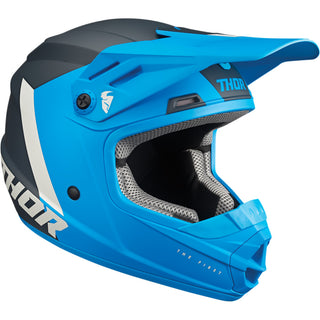 Thor Youth Sector Helmet - Chev Blue/Light Grey