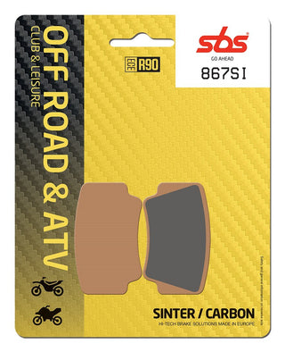 SBS FRICTION - Sinter Off Road Rear Brake Pads - 867SI-
