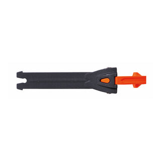 TCX Toothed Band Aluminium Pull S 12.5cm - Black/Orange