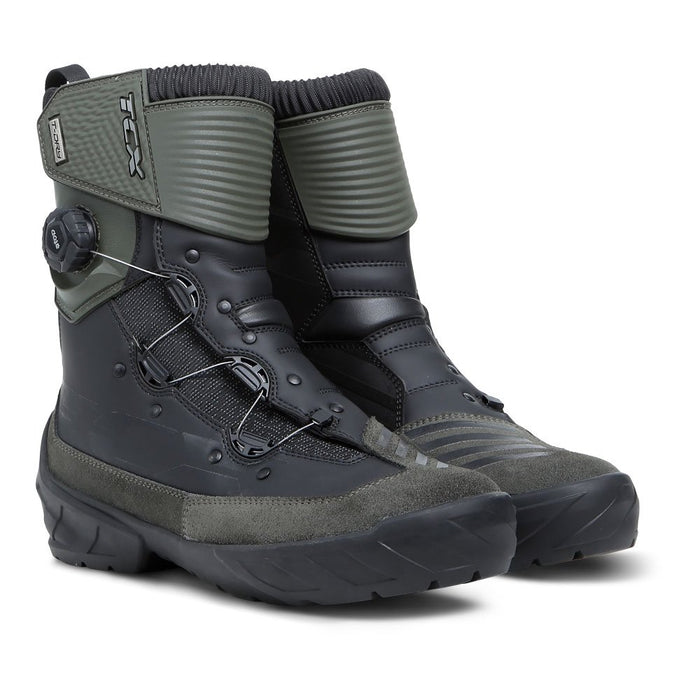 TCX Infinity 3 Mid Water Proof Boots - Black/Olive