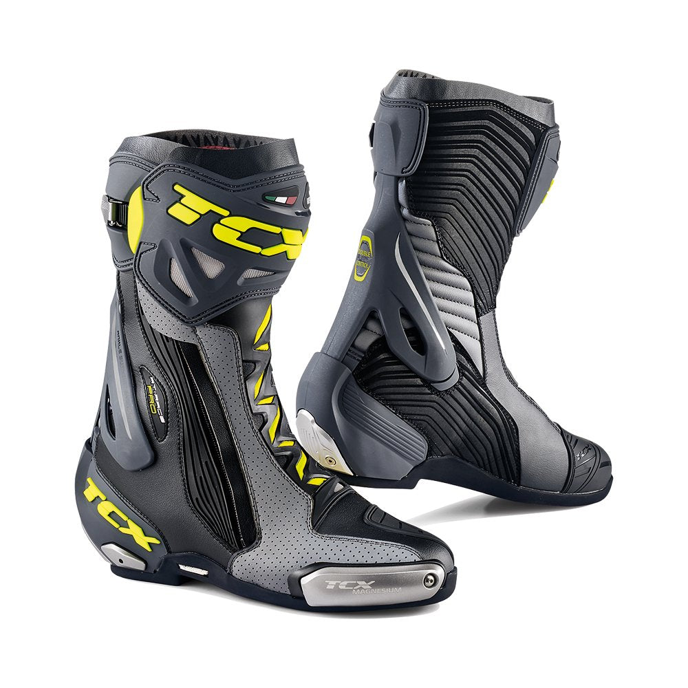 TCX RT-Race Pro Air Boots - Black/Grey/Yellow