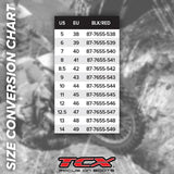 TCX RT-Race Motorcycle Boots - Black/Red