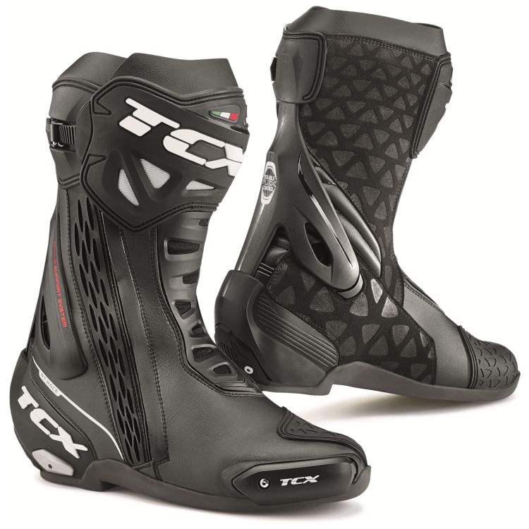TCX RT-Race Motorcycle Boots - Black