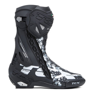 TCX RT-Race Boots - Black/White/Grey