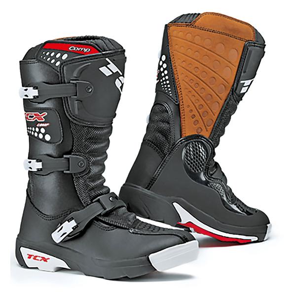 TCX Comp-Youth Motocross Boots - Black