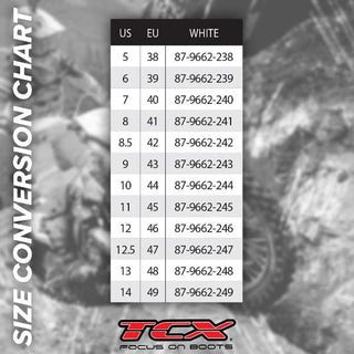 TCX Comp Evo 2 Motorcycle Boots - White