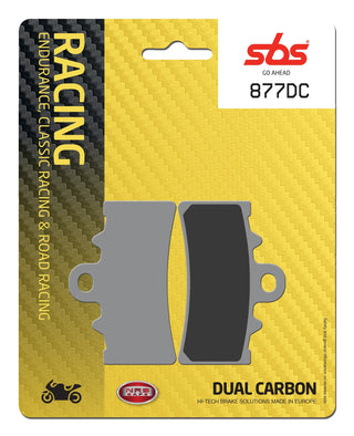 SBS Dual Carbon Racing Brake Front - 877DC-