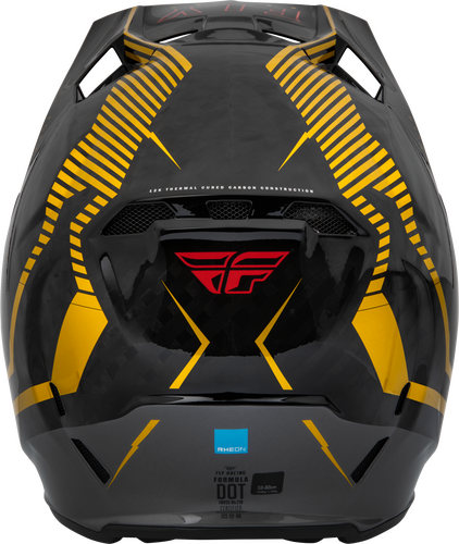 Fly Racing Youth Formula Carbon Tracer Helmet - Gold Black