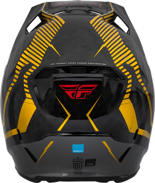 Fly Racing Youth Formula Carbon Tracer Helmet - Gold Black