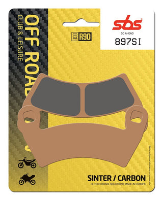 SBS FRICTION - Sinter Front / Rear Off Road Brake Pads - 897SI-