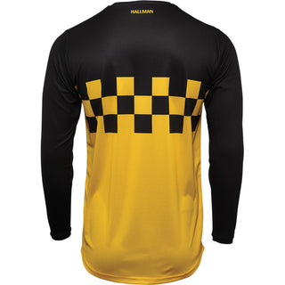 Thor Hallman Differ Cheq Jersey - Yellow/Black