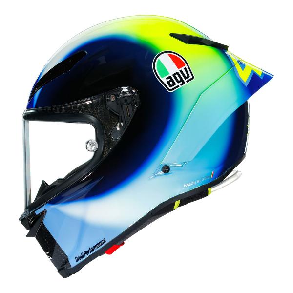 AGV Pista GP RR Motorcycle Helmet - Rossi Soleluna 2021