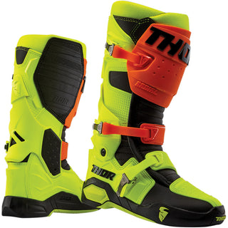 Thor Radial Boots - Flo Orange/Yellow