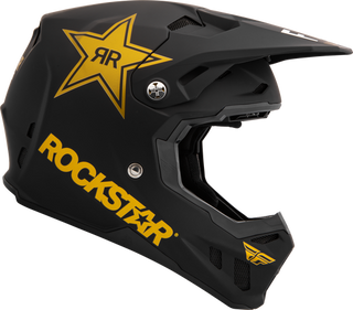 Fly Racing Formula CC Rockstar Helmet - Matt Black Gold