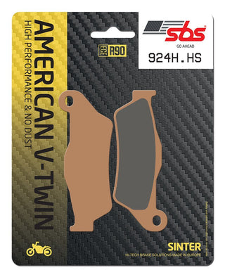 SBS Hd Sintered Brake Pads Front - 924H.HS-