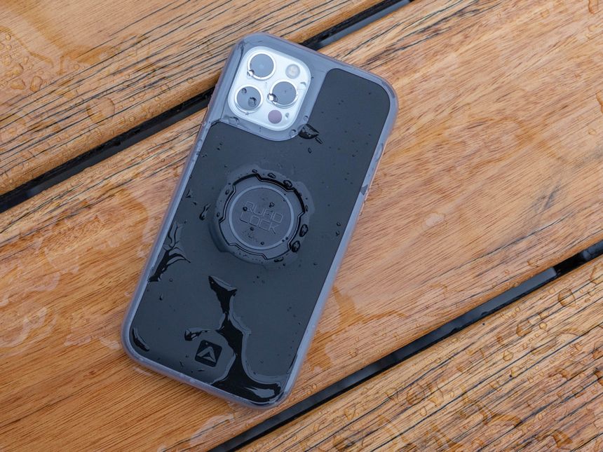 Quad Lock Poncho Iphone 15 Pro - Suits Mag And Original Cases (6.1 In)
