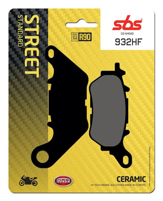 SBS FRICTION - Ceramic Rear Brake Pads - 932HF-