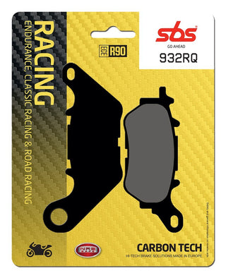 SBS FRICTION - Carbon Tech Racing Rear Brake Pads - 932RQ-