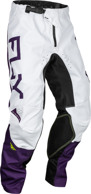 Fly Racing Kinetic Reload 2024 Pants - Deep Purple White Hi-Vis